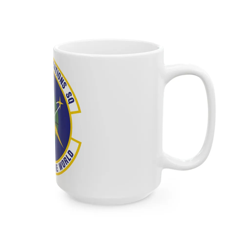 789th Communications Squadron (U.S. Air Force) White Coffee Mug-Go Mug Yourself