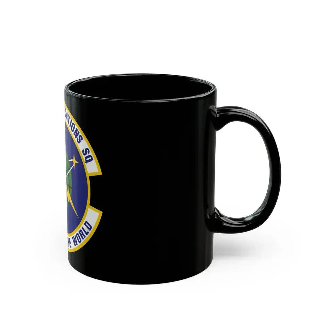 789th Communications Squadron (U.S. Air Force) Black Coffee Mug - Go Mug Yourself