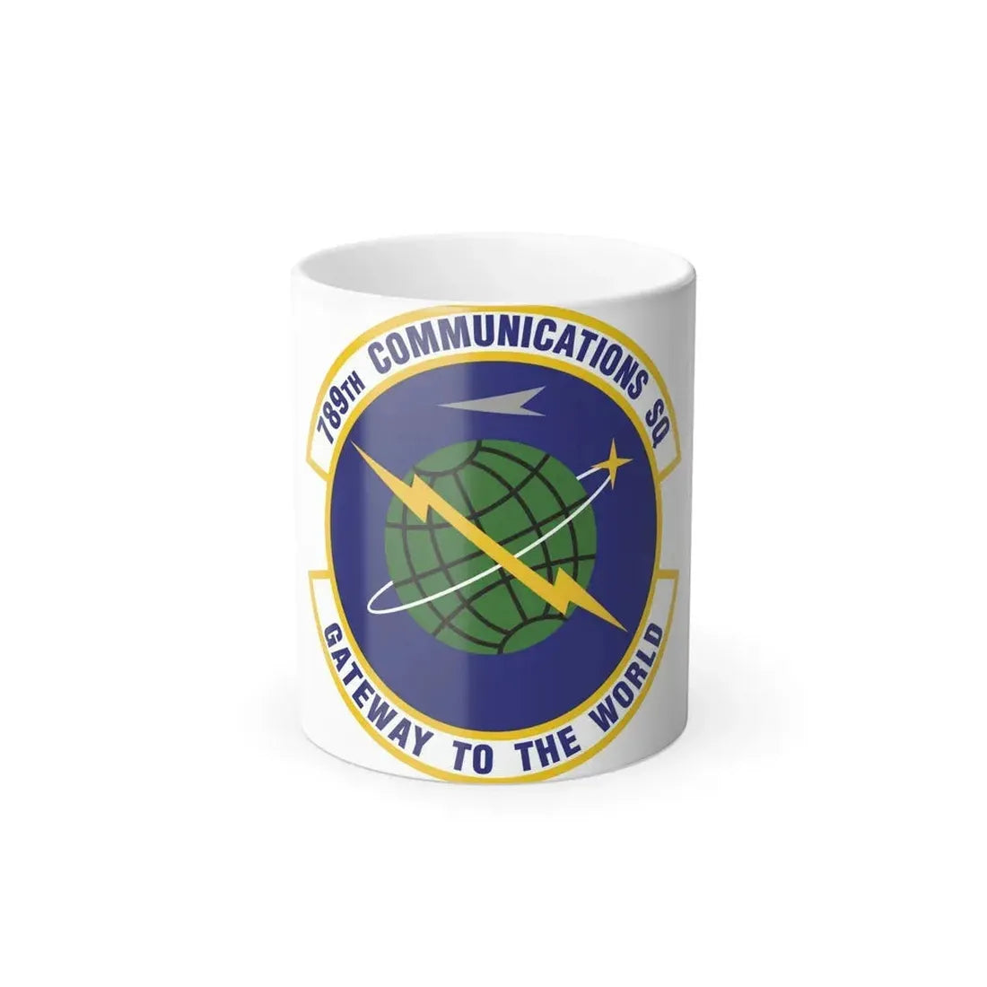 789th Communications Squadron (U.S. Air Force) Color Changing Coffee Mug 11oz - Go Mug Yourself