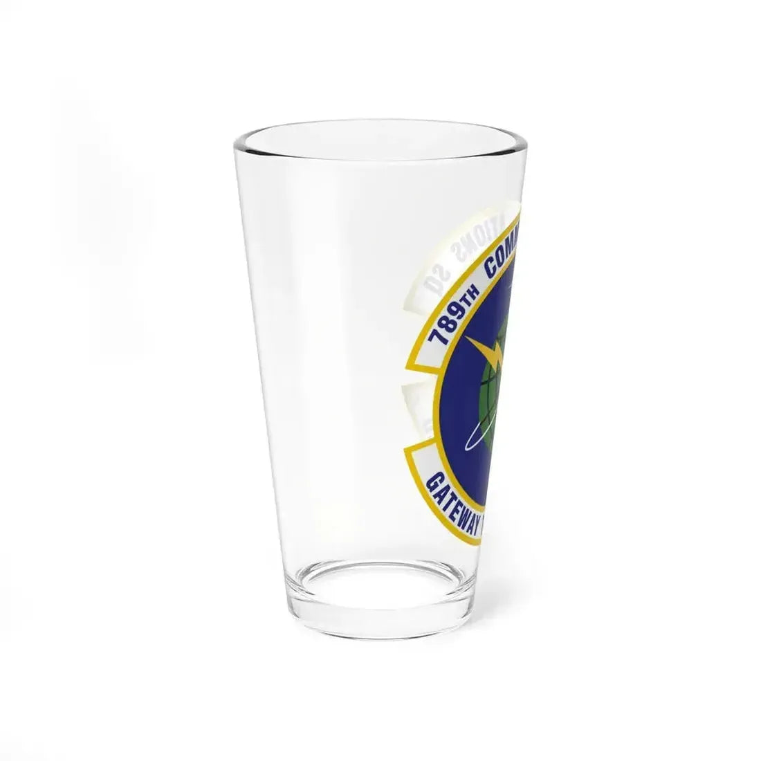 789th Communications Squadron (U.S. Air Force) Pint Glass 16oz - Go Mug Yourself