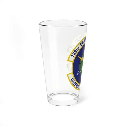789th Communications Squadron (U.S. Air Force) Pint Glass 16oz - Go Mug Yourself