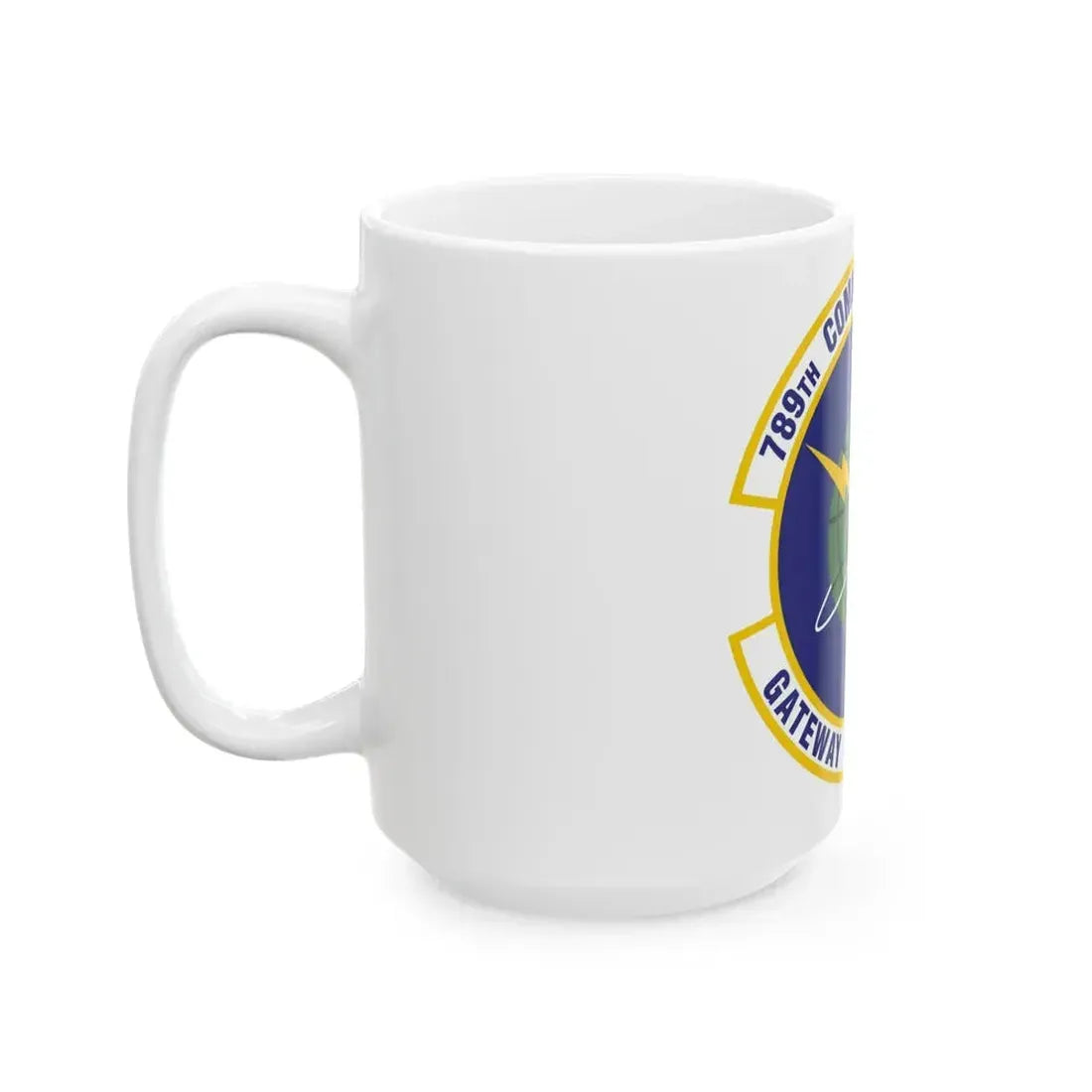 789th Communications Squadron (U.S. Air Force) White Coffee Mug - Go Mug Yourself