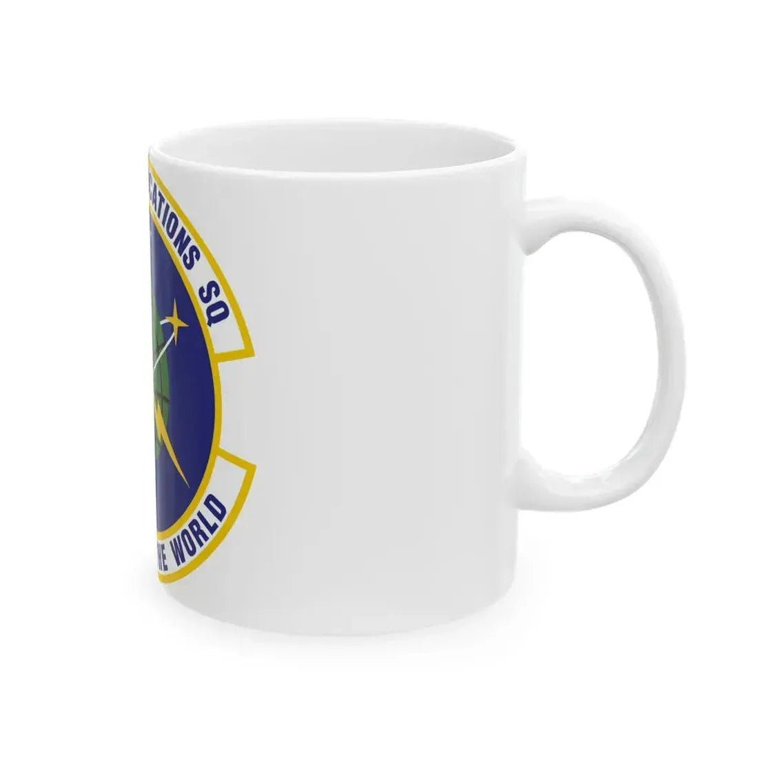 789th Communications Squadron (U.S. Air Force) White Coffee Mug - Go Mug Yourself