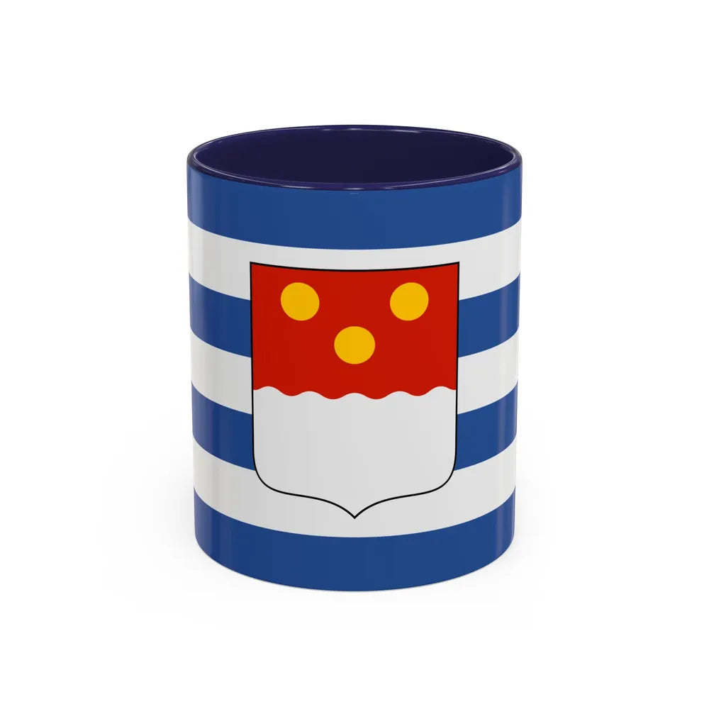 Flag of Batumi Georgia - Accent Coffee Mug-11oz-Navy-Go Mug Yourself