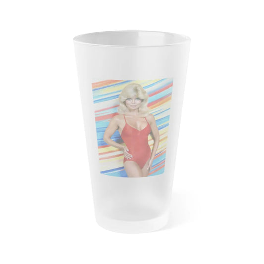 Loni Anderson #49 (Vintage Female Icon) Frosted Pint 16oz-16oz-Frosted-Go Mug Yourself