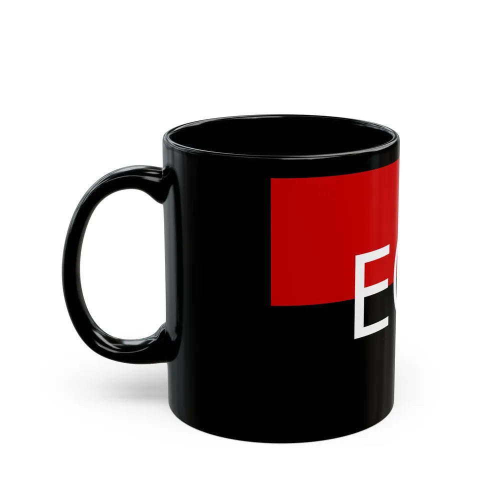 Flag of People's Guerrilla Army EGP - Black Coffee Mug-Go Mug Yourself