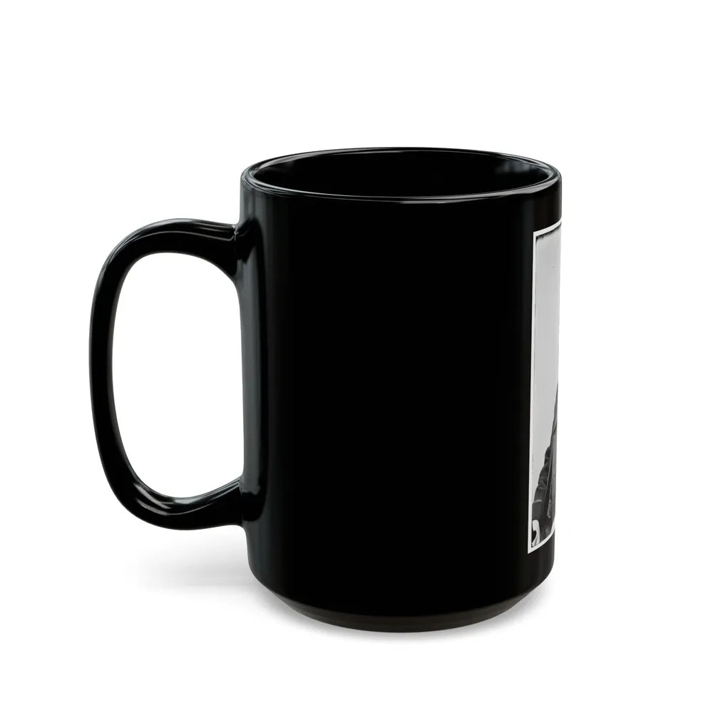 Portrait Of Postmaster-General John H. Regan, Officer Of The Confederate States Government (U.S. Civil War) Black Coffee Mug-Go Mug Yourself