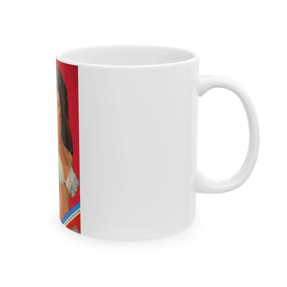 Raquel Welch #405 - Mag. Cover (Vintage Female Icon) White Coffee Mug-Go Mug Yourself