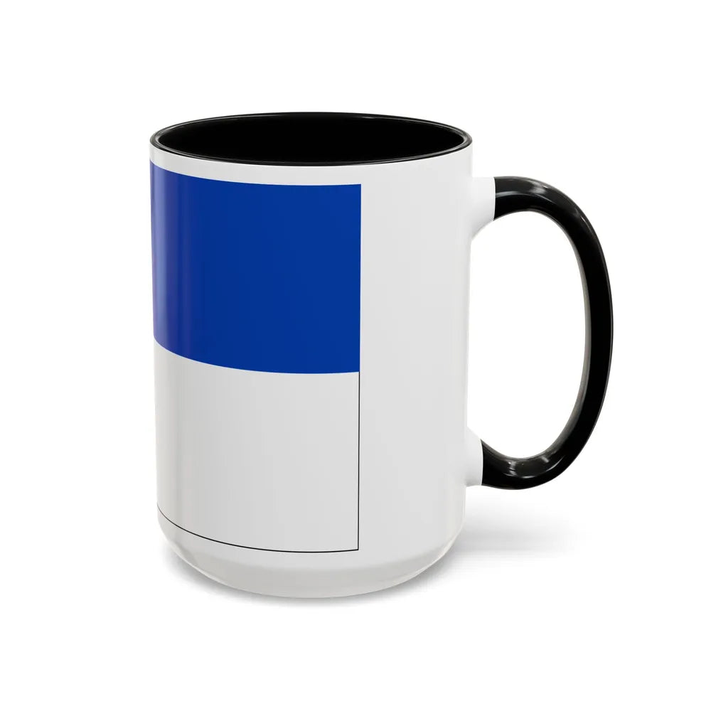 Flag of Bochum Germany - Accent Coffee Mug-Go Mug Yourself