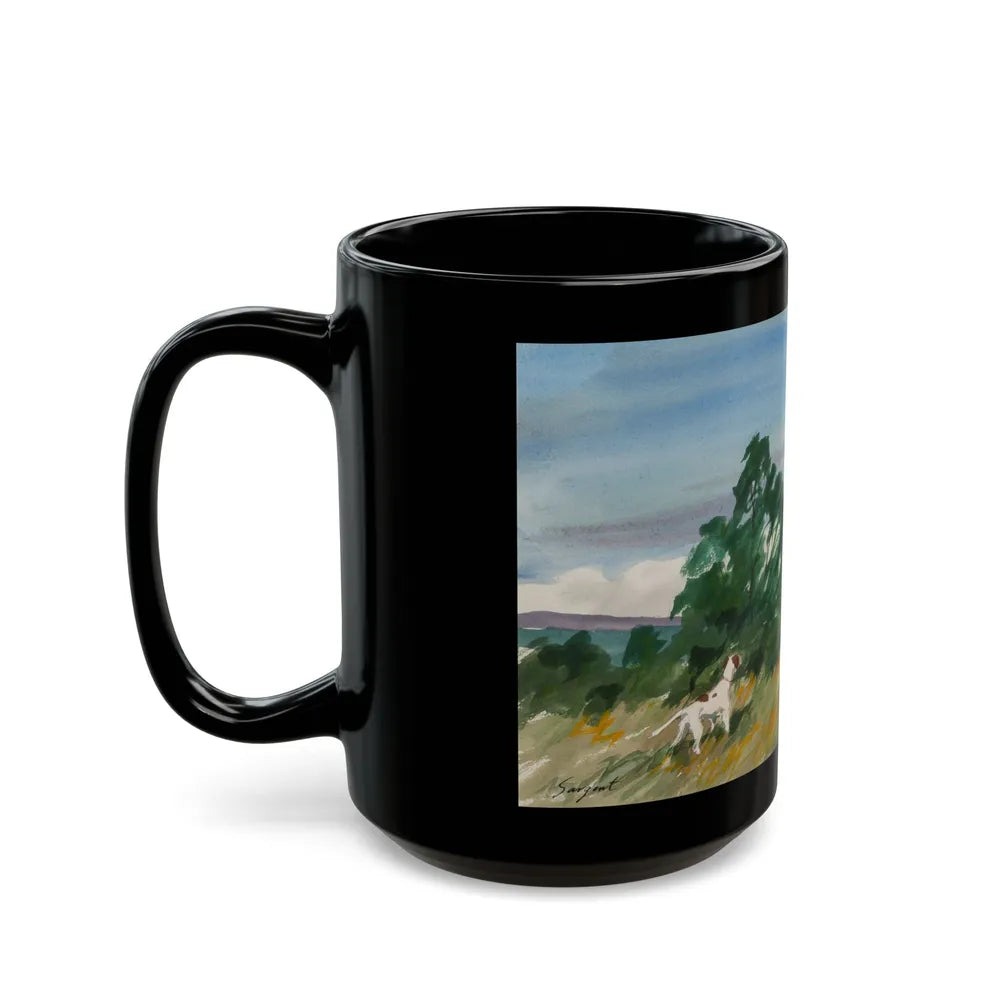 Country Life (3) - Black Coffee Mug-Go Mug Yourself