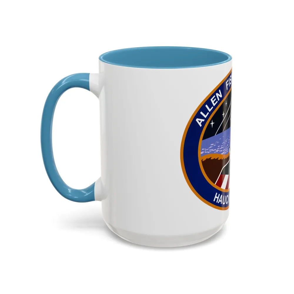 STS 51 a (NASA) Accent Coffee Mug-Go Mug Yourself