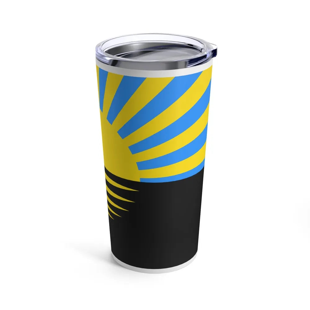 Flag of Donetsk Oblast Ukraine - Tumbler 20oz-Go Mug Yourself