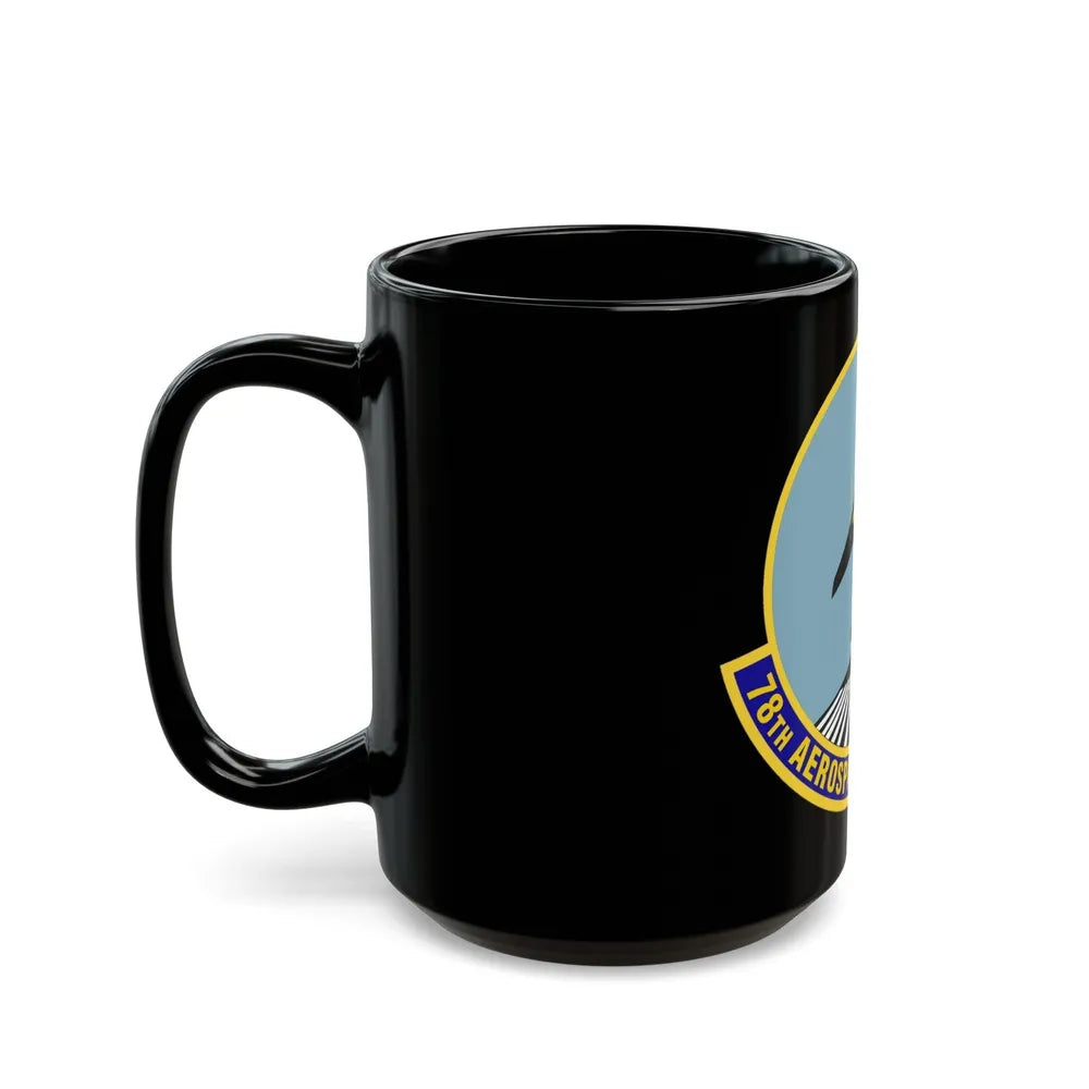 78th Aerospace Medicine Squadron (U.S. Air Force) Black Coffee Mug-Go Mug Yourself