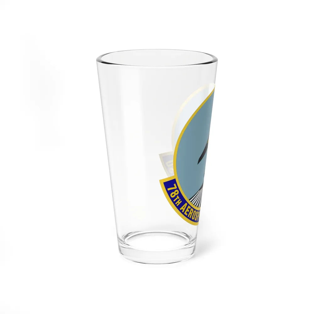 78th Aerospace Medicine Squadron (U.S. Air Force) Pint Glass 16oz-Go Mug Yourself