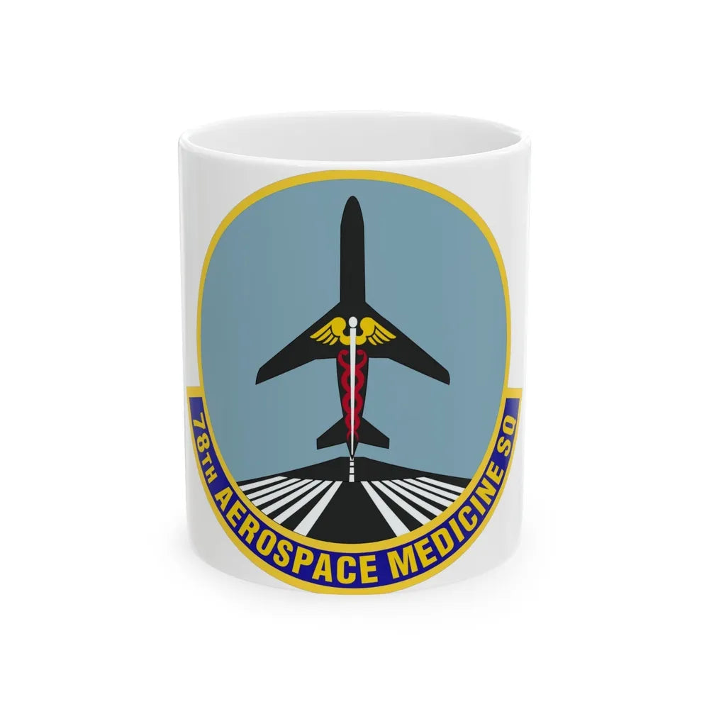 78th Aerospace Medicine Squadron (U.S. Air Force) White Coffee Mug-11oz-Go Mug Yourself