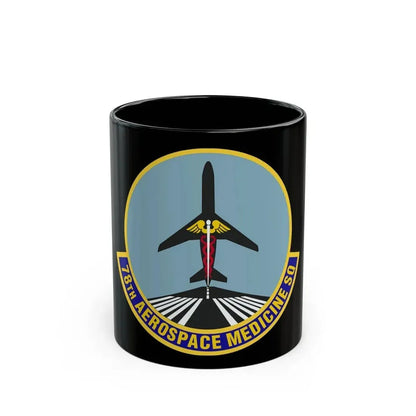 78th Aerospace Medicine Squadron (U.S. Air Force) Black Coffee Mug 11oz - Go Mug Yourself