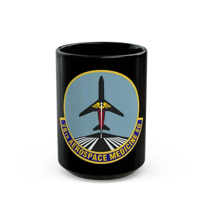 78th Aerospace Medicine Squadron (U.S. Air Force) Black Coffee Mug 15oz - Go Mug Yourself