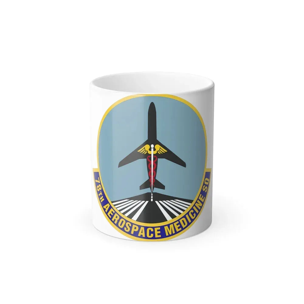 78th Aerospace Medicine Squadron (U.S. Air Force) Color Changing Mug 11oz - Go Mug Yourself