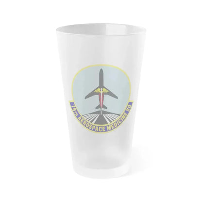 78th Aerospace Medicine Squadron (U.S. Air Force) Frosted Pint Glass 16oz 16oz Frosted - Go Mug Yourself