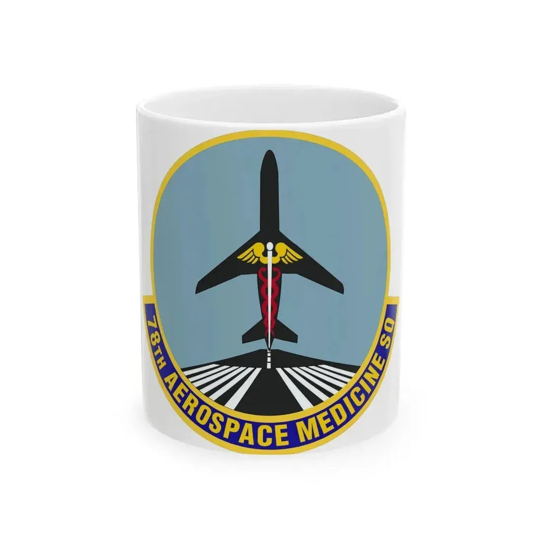 78th Aerospace Medicine Squadron (U.S. Air Force) White Coffee Mug 11oz - Go Mug Yourself