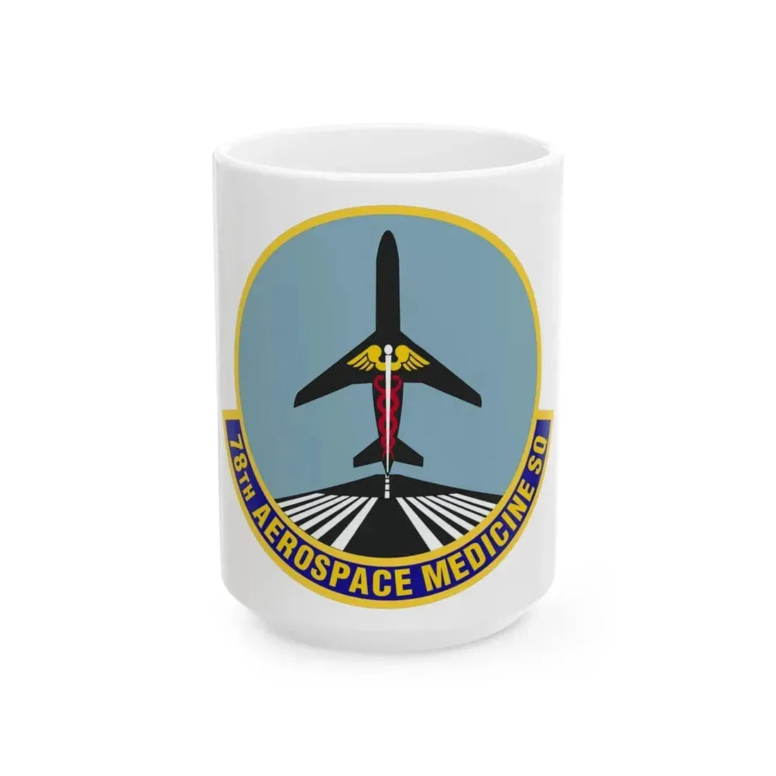 78th Aerospace Medicine Squadron (U.S. Air Force) White Coffee Mug 15oz - Go Mug Yourself