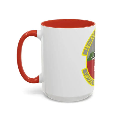 78th Air Refueling Squadron (U.S. Air Force) Accent Coffee Mug - Go Mug Yourself