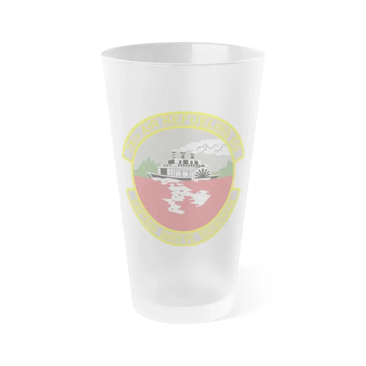 78th Air Refueling Squadron (U.S. Air Force) Frosted Pint Glass 16oz Default Title - Go Mug Yourself