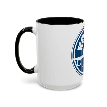 78th ARS with KC 10 blue image (U.S. Air Force) Accent Coffee Mug - Go Mug Yourself