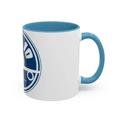 78th ARS with KC 10 blue image (U.S. Air Force) Accent Coffee Mug - Go Mug Yourself