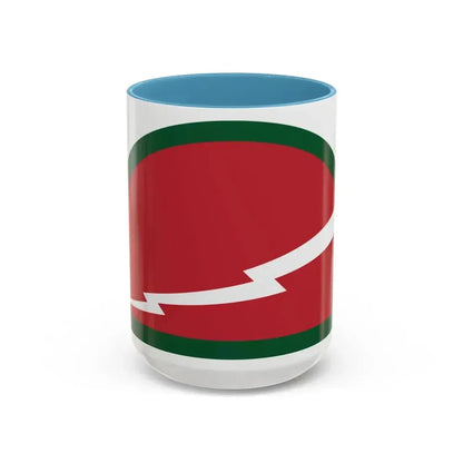 78th Infantry Division SSI (U.S. Army) Accent Coffee Mug 15oz Light Blue - Go Mug Yourself