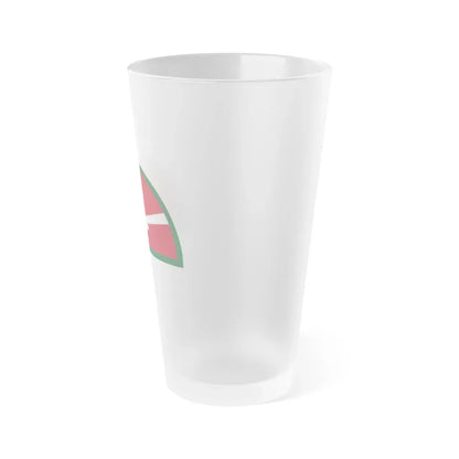 78th Infantry Division SSI (U.S. Army) Frosted Pint Glass 16oz - Go Mug Yourself