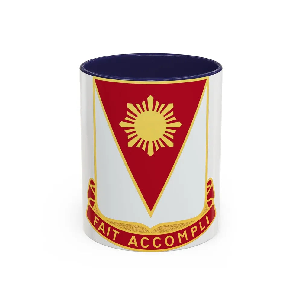 79 Engineer Battalion (U.S. Army) Accent Coffee Mug-11oz-Navy-Go Mug Yourself