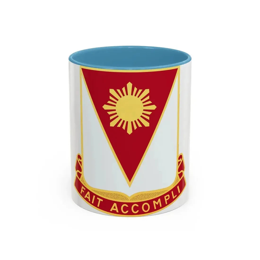 79 Engineer Battalion (U.S. Army) Accent Coffee Mug 11oz Light Blue - Go Mug Yourself