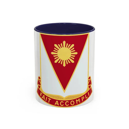 79 Engineer Battalion (U.S. Army) Accent Coffee Mug 11oz Navy - Go Mug Yourself