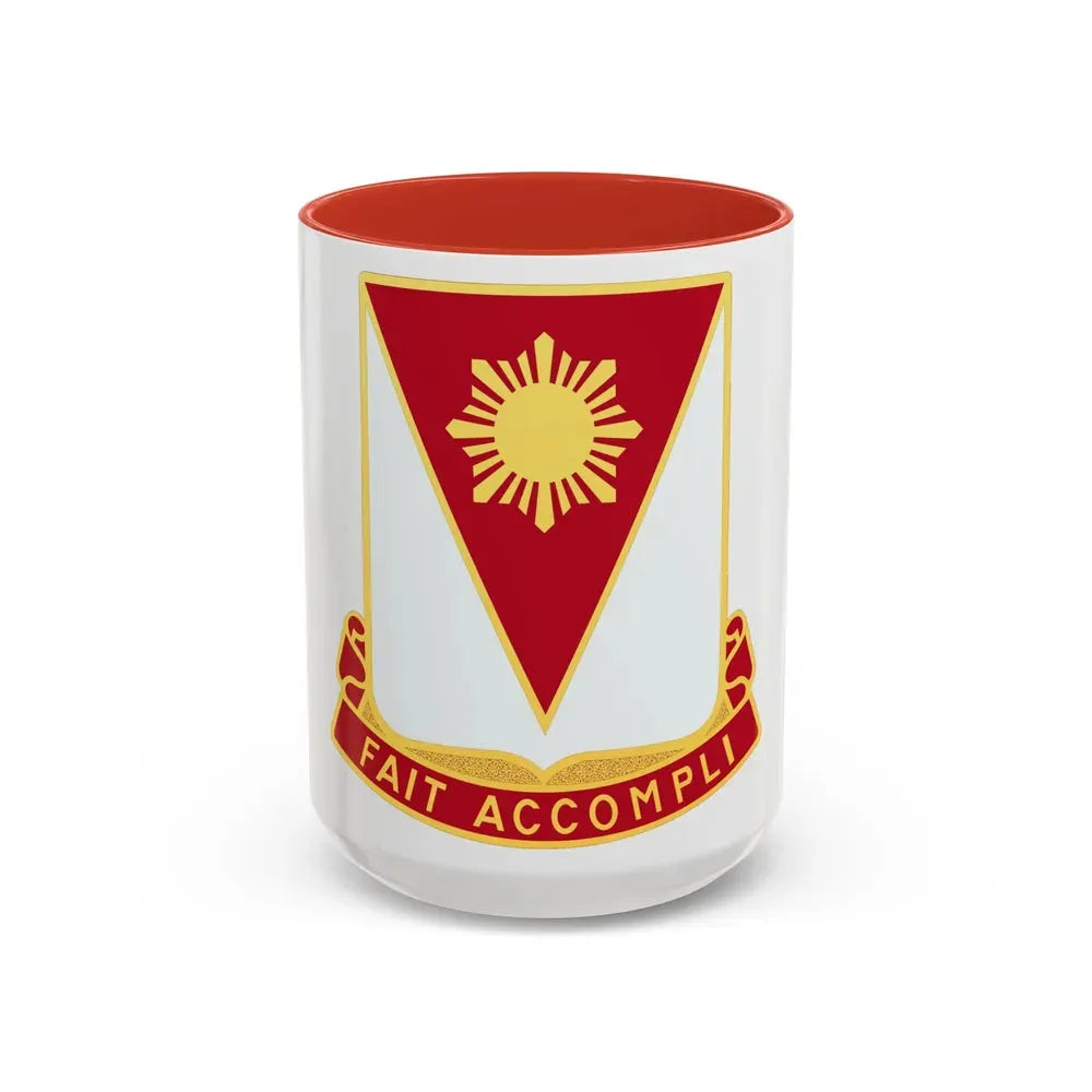 79 Engineer Battalion (U.S. Army) Accent Coffee Mug 15oz Black - Go Mug Yourself