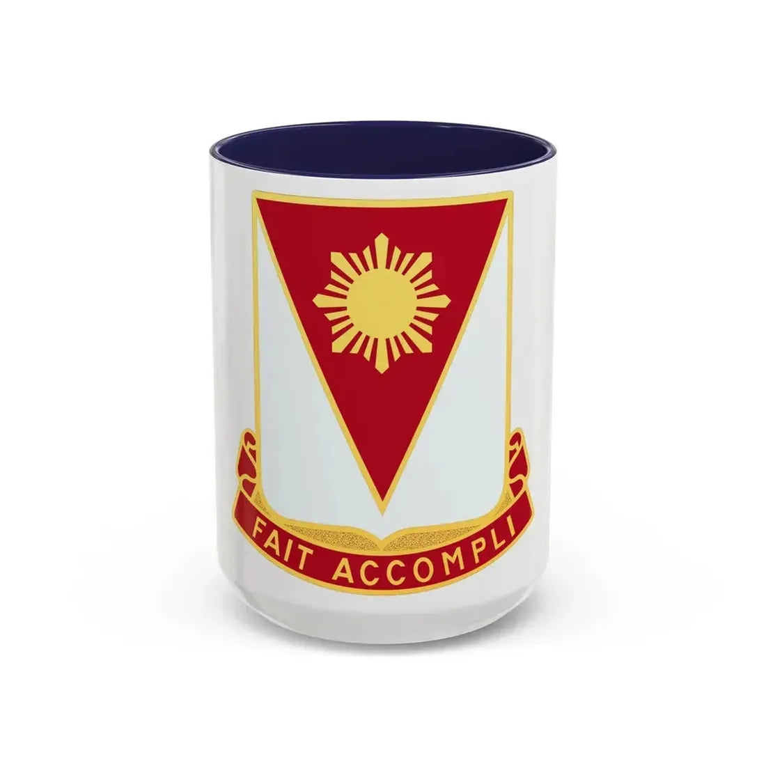 79 Engineer Battalion (U.S. Army) Accent Coffee Mug 15oz Navy - Go Mug Yourself