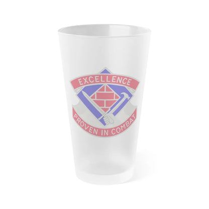 79 Engineer Group (U.S. Army) Frosted Pint Glass 16oz-Go Mug Yourself