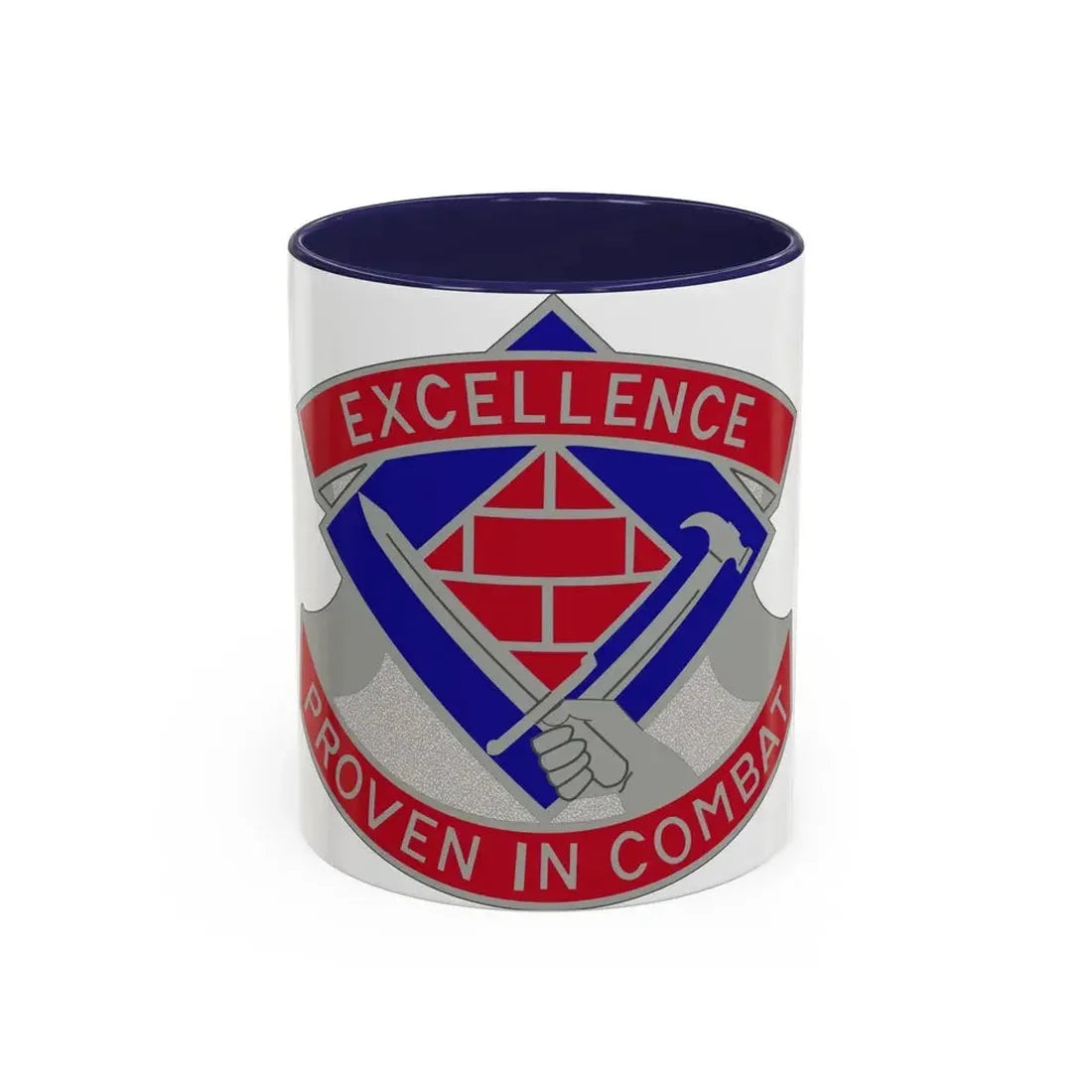 79 Engineer Group (U.S. Army) Accent Coffee Mug 11oz Navy - Go Mug Yourself
