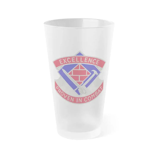 79 Engineer Group (U.S. Army) Frosted Pint Glass 16oz Default Title - Go Mug Yourself