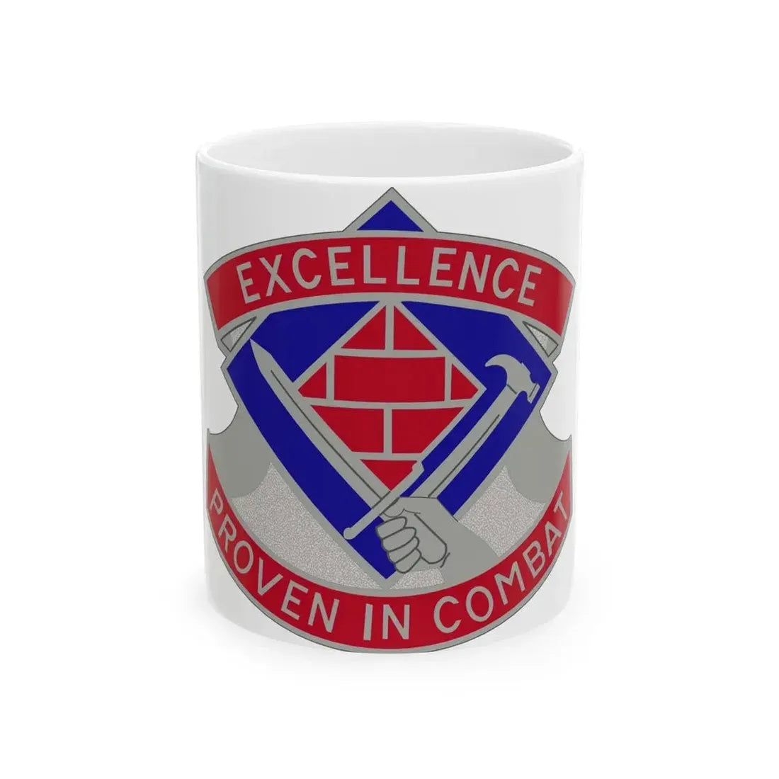 79 Engineer Group (U.S. Army) White Coffee Mug 11oz - Go Mug Yourself