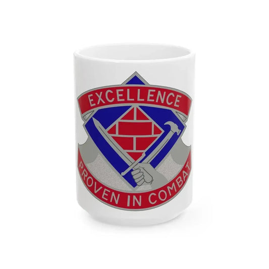 79 Engineer Group (U.S. Army) White Coffee Mug 15oz - Go Mug Yourself