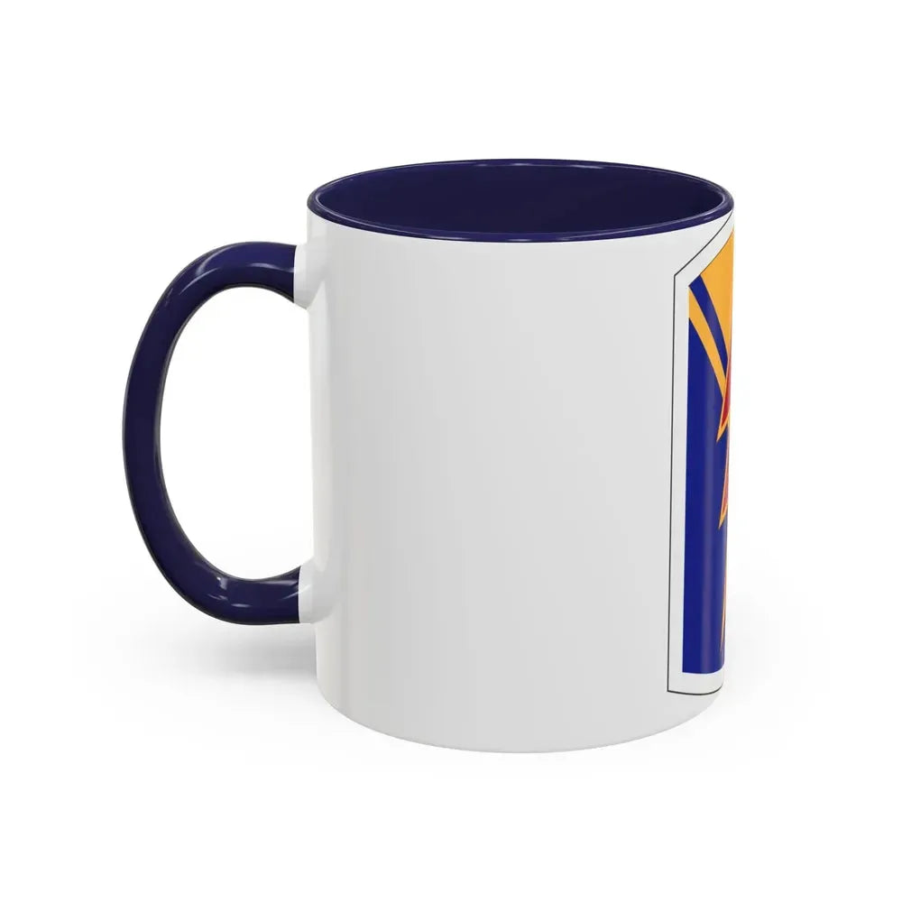 79 Infantry Brigade Combat Team insignia (U.S. Army) Accent Coffee Mug - Go Mug Yourself