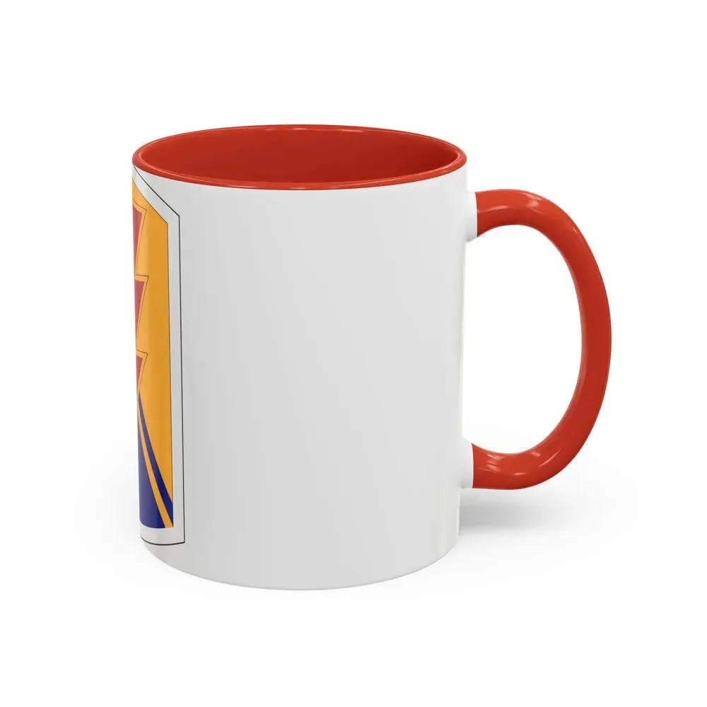 79 Infantry Brigade Combat Team insignia (U.S. Army) Accent Coffee Mug - Go Mug Yourself