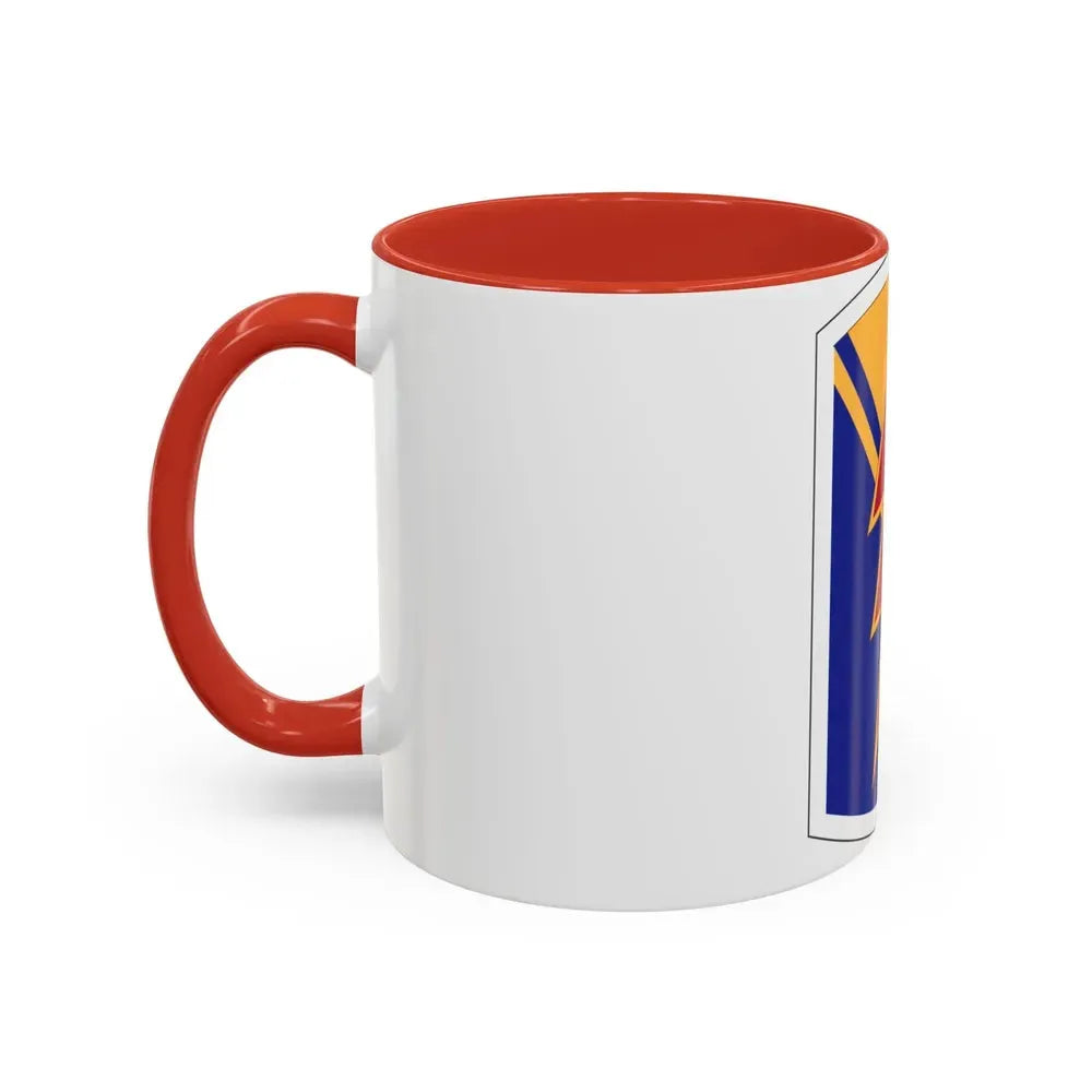 79 Infantry Brigade Combat Team insignia (U.S. Army) Accent Coffee Mug - Go Mug Yourself