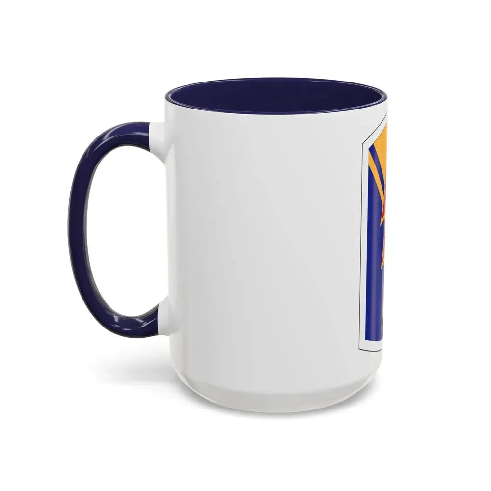 79 Infantry Brigade Combat Team insignia (U.S. Army) Accent Coffee Mug - Go Mug Yourself