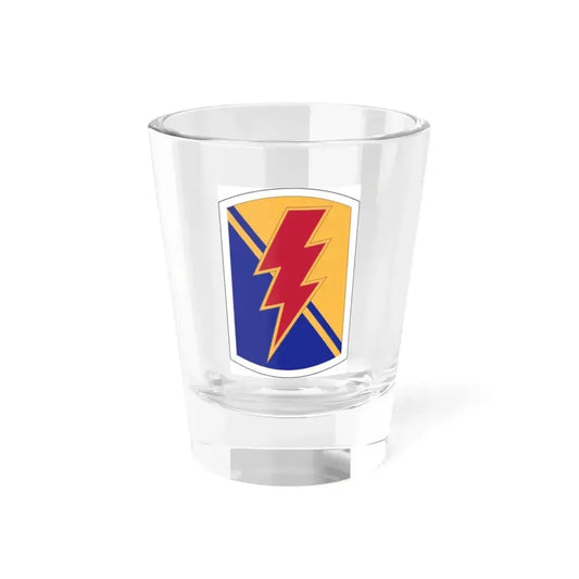 79 Infantry Brigade Combat Team insignia (U.S. Army) Shot Glass 1.5oz 1.5oz - Go Mug Yourself