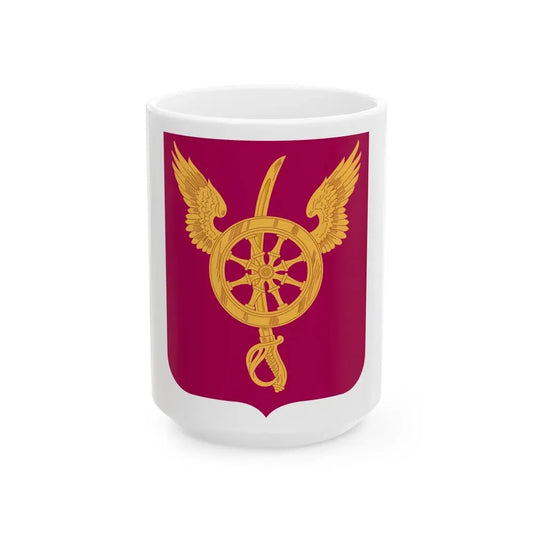 79 Ordnance Battalion Obsolete Insignia 2 (U.S. Army) White Coffee Mug 15oz - Go Mug Yourself