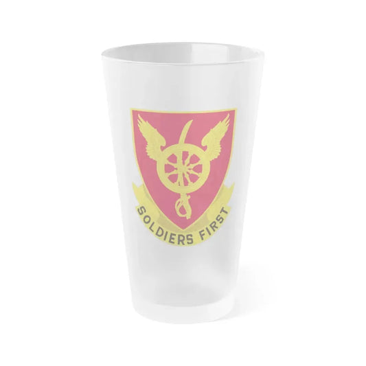 79 Ordnance Battalion Obsolete Insignia (U.S. Army) Frosted Pint Glass 16oz Default Title - Go Mug Yourself