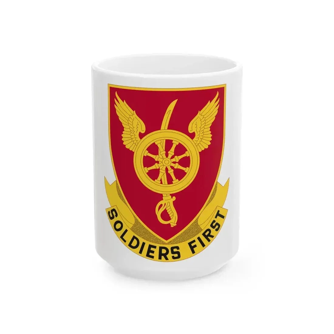 79 Ordnance Battalion Obsolete Insignia (U.S. Army) White Coffee Mug 15oz - Go Mug Yourself