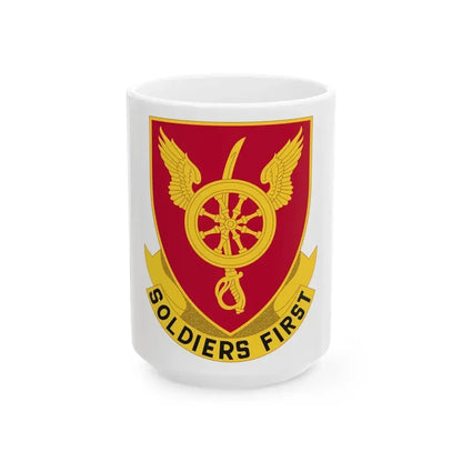 79 Ordnance Battalion Obsolete Insignia (U.S. Army) White Coffee Mug 15oz - Go Mug Yourself